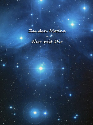cover image of Zu den Monden--Nur mit dir